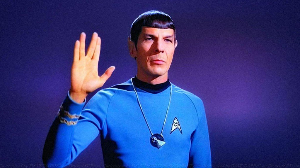 Spock’s Salute Instead of The Traditional Handshakes